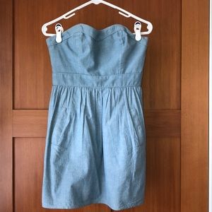 NWOT Jack Wills Denim Babydoll Dress